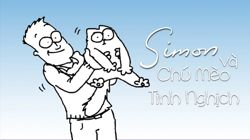 Simon Và Chú Mèo Tinh Nghịch - Simon's Cat (Black And White)