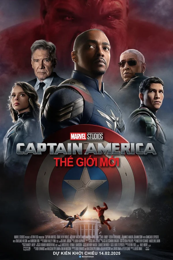Captain America: Thế Giới Mới - Captain America: Brave New World (2025) Captain America: Thế Giới Mới - Captain America: Brave New World (2025)