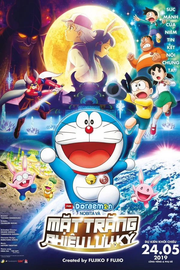 Doraemon: Nobita và Mặt Trăng Phiêu Lưu Ký - Doraemon: Nobita's Chronicle of the Moon Exploration (2019) Doraemon: Nobita và Mặt Trăng Phiêu Lưu Ký - Doraemon: Nobita's Chronicle of the Moon Exploration (2019)