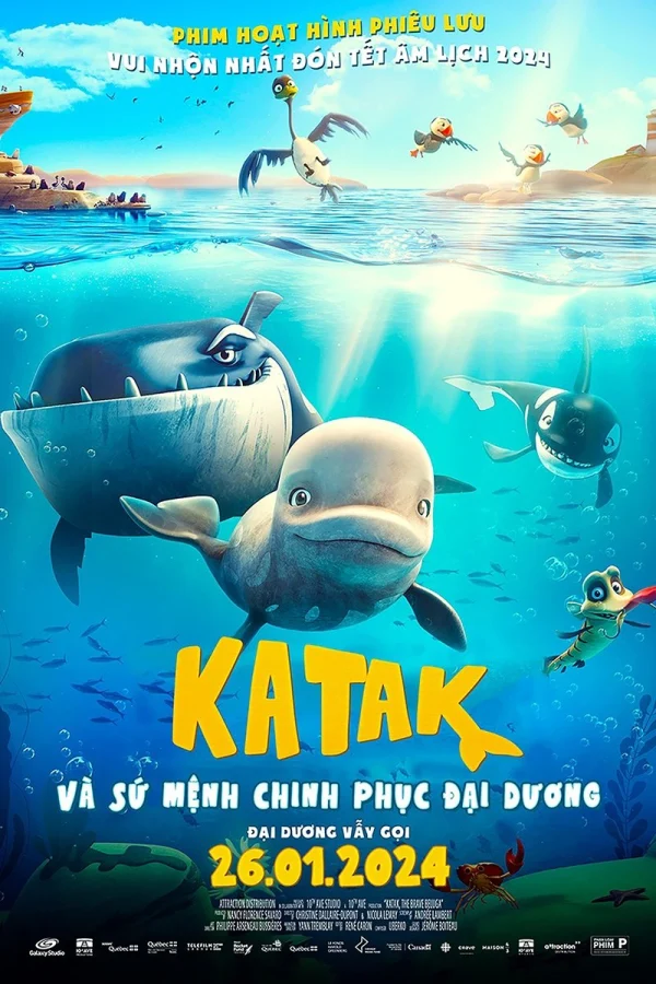 Katak Và Sứ Mệnh Chinh Phục Đại Dương - Katak: The Brave Beluga (2023) Katak Và Sứ Mệnh Chinh Phục Đại Dương - Katak: The Brave Beluga (2023)
