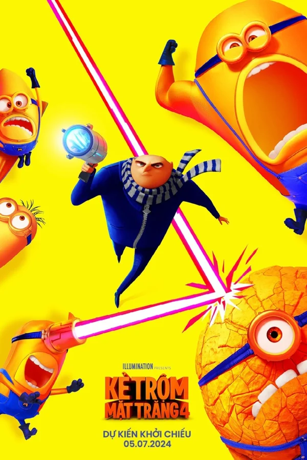 Kẻ Trộm Mặt Trăng 4 - Despicable Me 4 (2024) Kẻ Trộm Mặt Trăng 4 - Despicable Me 4 (2024)